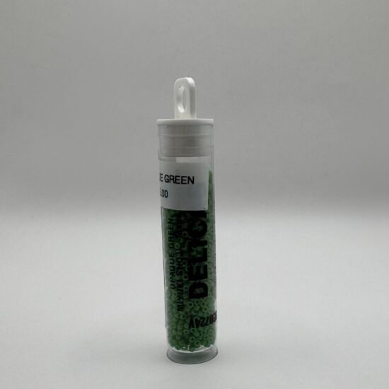 11/0 Opaque Green Delica 7.5G