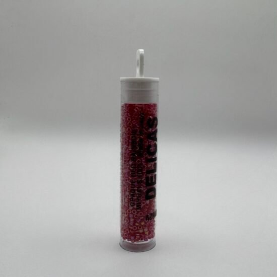 11/0 Opaque Red Rainbow 7.5G