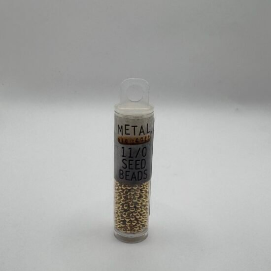 11/0 Metal Gold Seed Bead 15G