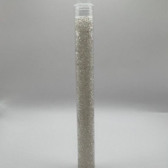 11/0 Crystal seed bead 25G