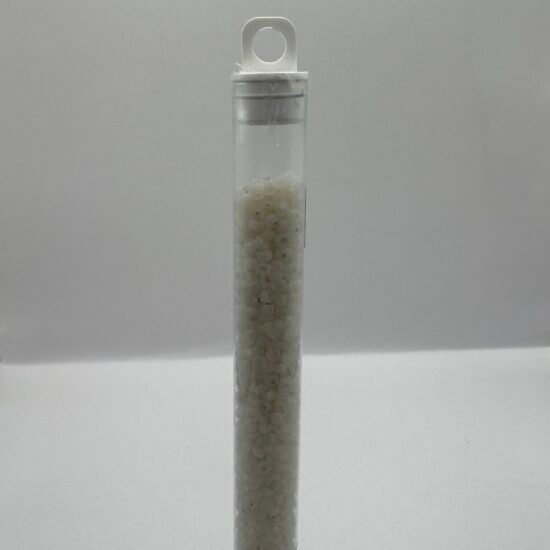 9/0 Unfinished White Opal 25G