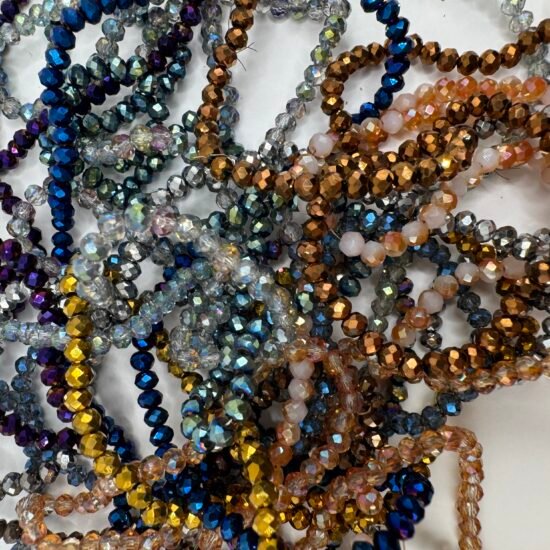 6MM Mystery Rondelle Strand