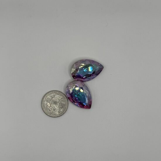 Purple AB Point Back K9 2PCS