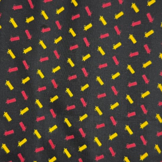Ketchup & Mustard Cotton Fabric 1YD