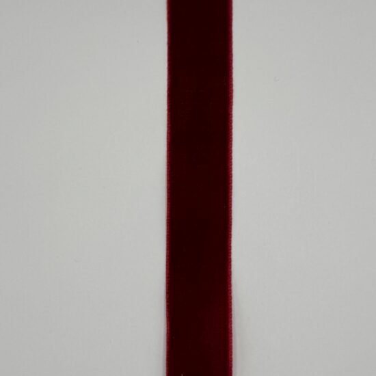 Velvet Wine Red .5” Ribbon 3YDs