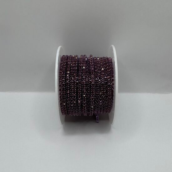 Amethyst Rhinestone Chain SS6