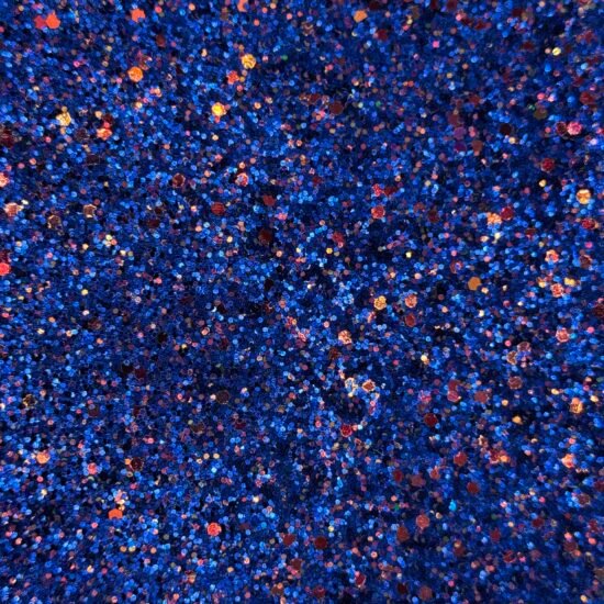 Blue  Chunky Glitter Sheet