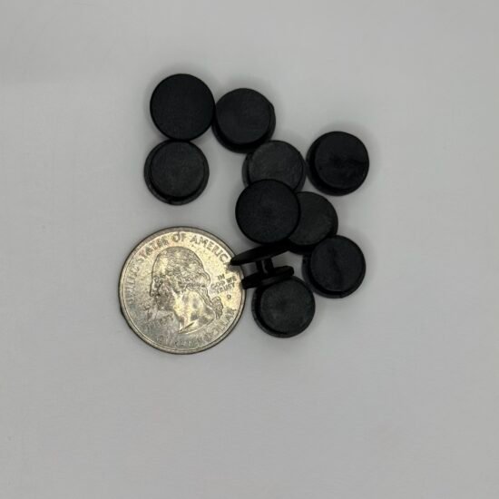 Black Flat Back Post