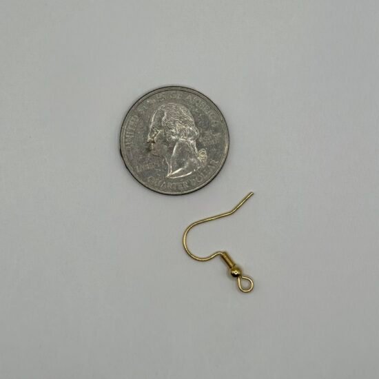 Gold Earring Hook 5PRS
