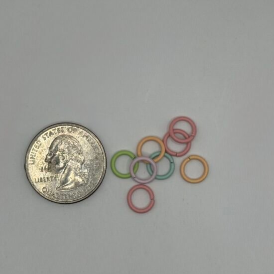 Pastel Jump Rings 10G